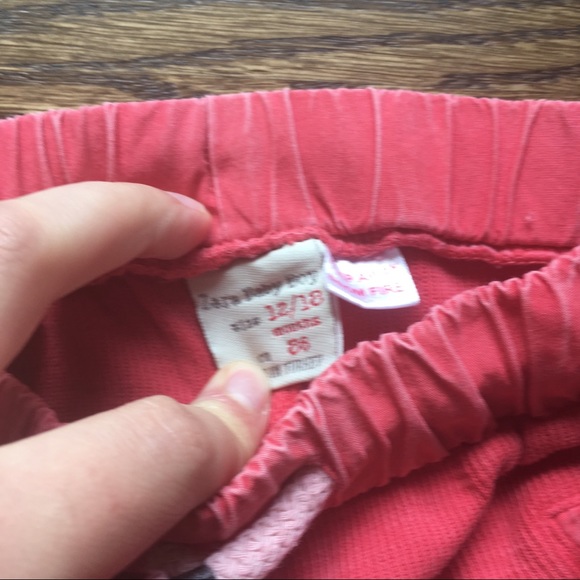 Zara Red drawstring Pants - Picture 4 of 7